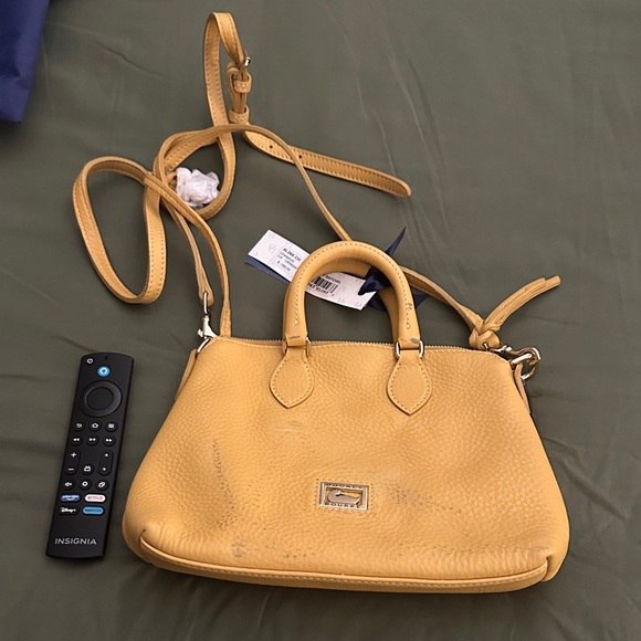 Stylish Pink and Yellow Women's Bag - Picture 3 of 16